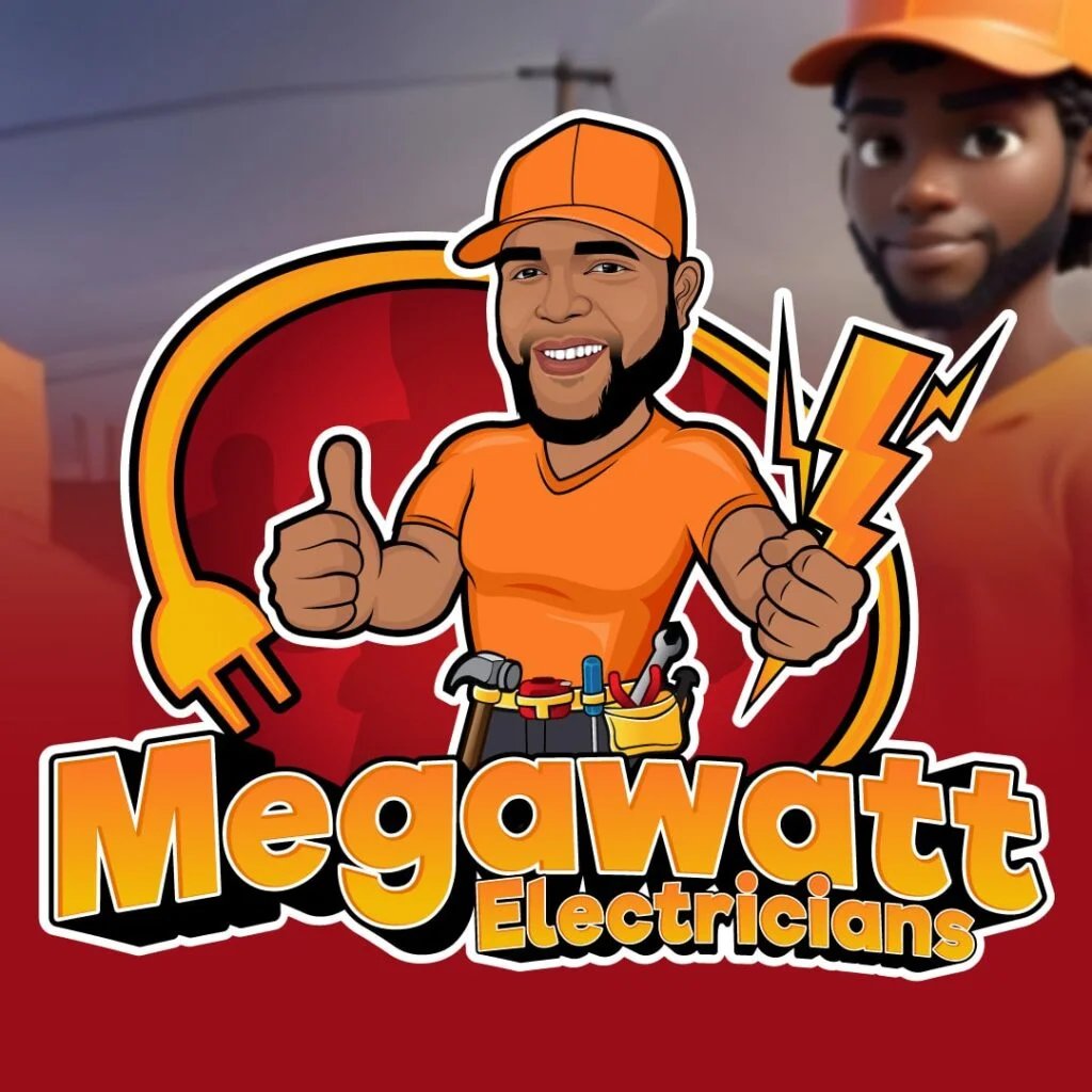 Cartoon Pressure Washing Logo
